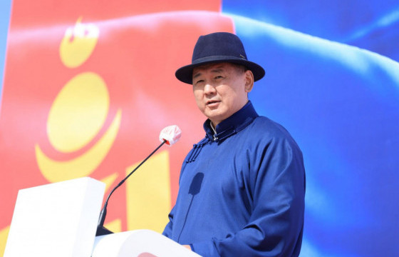 Их эзэн Чингис хааны мэндэлсний 859 жилийн ойг тохиолдуулан Монгол Улсын Ерөнхийлөгч У.Хүрэлсүх мэндчилгээ дэвшүүллээ