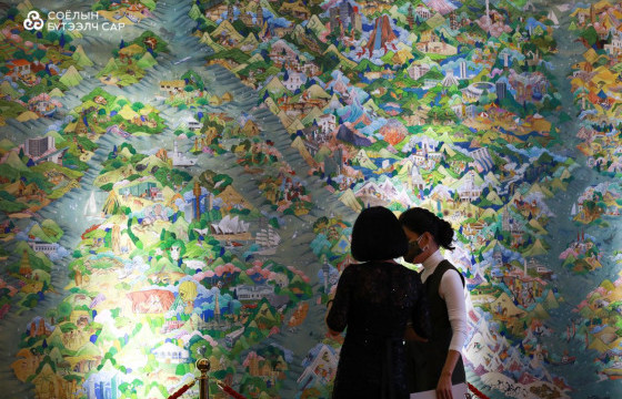 Зураач Н.Сэргэлэнгийн 