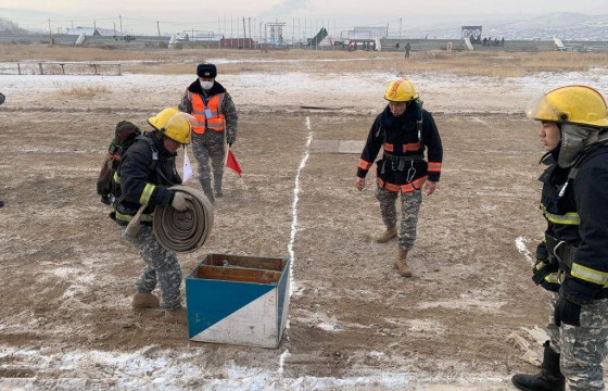 Аврагчдын тэмцээнд гал түймэр унтраах, аврах 29 дүгээр ангийн алба хаагчид тэргүүллээ