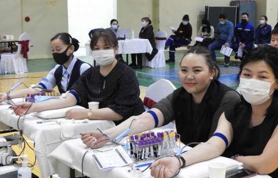 “Цусаа бэлэглэе” аян үргэлжилж байна