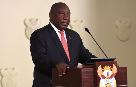 Өмнөд Африкийн Ерөнхийлөгч коронавирусийн халдвар авчээ