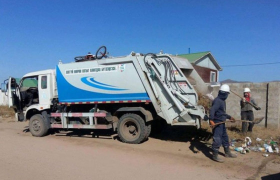 Хан-Уул дүүрэг хог ачилтын автомашинтай боллоо