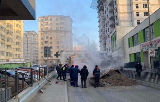 Натур худалдааны төв Нарны замыг холбосон туслах замыг түр хаана