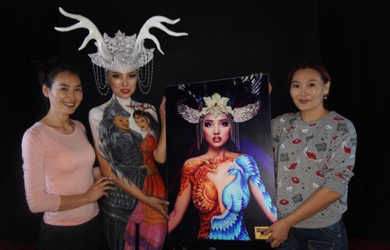 Монгол Улс анх удаа Body Painting-ийн төрлөөр дэлхийн аварга боллоо