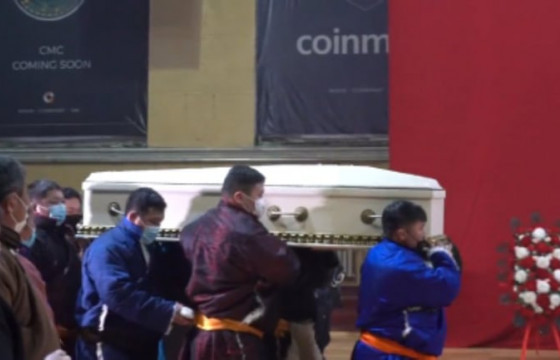 Э.Энхбат начныг сүүлчийн замд нь үдлээ