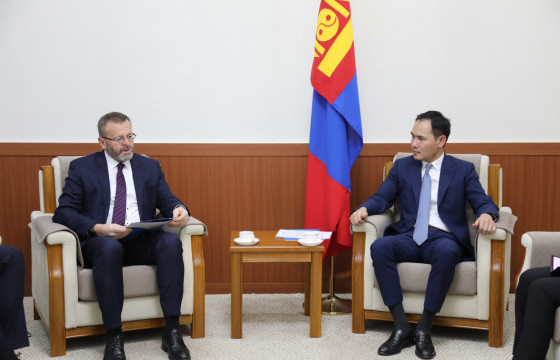 Гадаад харилцааны дэд сайд Чех Улсаас Монголд суух Элчин сайдыг хүлээн авч уулзав