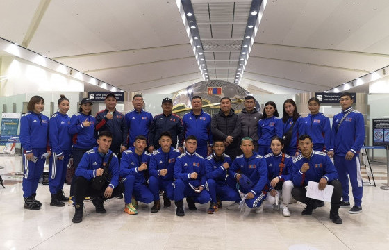 Боксын спортын 15 тамирчин Ташкент хотыг зорьжээ