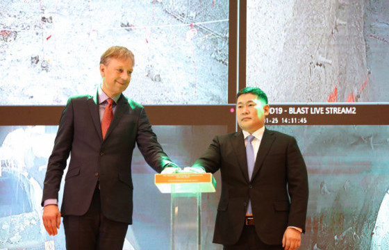 Оюу толгойн гүний уурхайн үйлдвэрлэлийн бүтээн байгуулалт эхэллээ