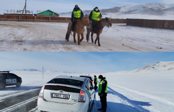  Цагдаагийн 78 алба хаагч 32 чиглэлд үүрэг өгч байна