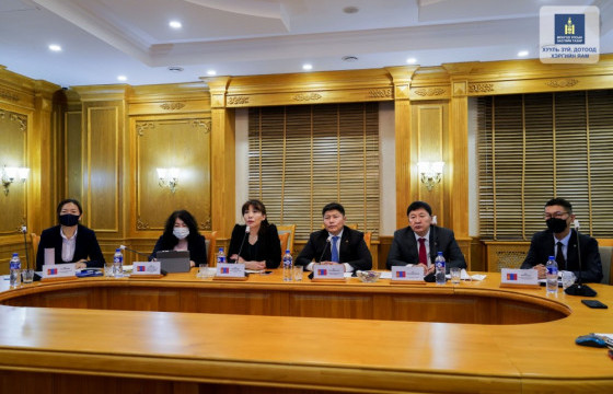 ХЗДХ-ийн сайд Олон улсын эрх зүйн сангийн төлөөлөгчидтэй цахим уулзалт хийжээ