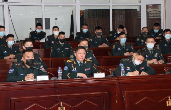 Цэргийн цагдаагийн бүрэлдэхүүний сургалт болж байна