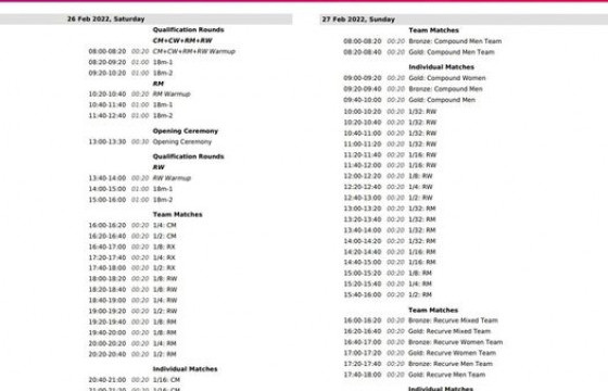 Байт харвааны заалны улсын аварга шалгаруулах тэмцээн эхэллээ
