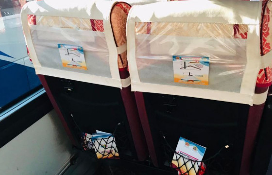 “Аюулгүй галлагаа” аяны хүрээнд  хот хоорондын автобусанд гарын авлага байршууллаа