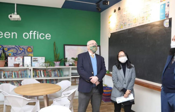 АНУ-ын Элчин сайд Майкл С.Клечески Отгонтэнгэр их сургуулийнхантай уулзжээ