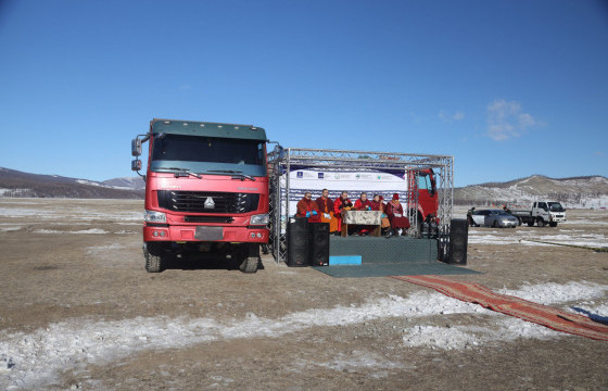 Хөвсгөлийн байгалийн цогцолбор газарт 37.9 км авто зам барих ажил эхэлжээ