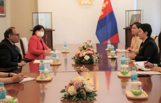 НҮБ-ын Хүн амын сангийн Монгол Улс дахь албаны даргатай Гадаад харилцааны сайд уулзлаа   