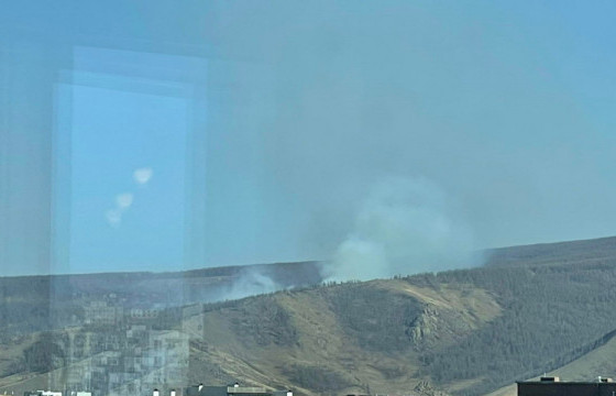 Богд ууланд гал түймэр гарч байна