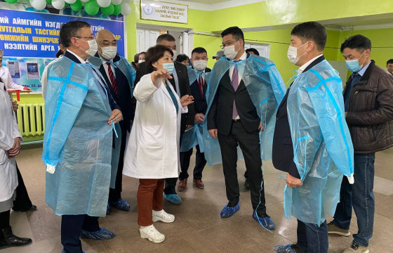 АХБ-ны санхүүжилтээр Баян-Өлгий аймгийн нэгдсэн эмнэлэгт 1.6 тэрбум төгрөгийн хөрөнгө оруулалт хийжээ