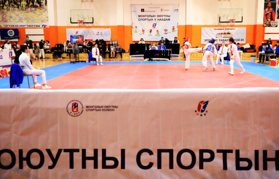 Монголын оюутны спортын таеквондогийн медальтнууд тодорлоо