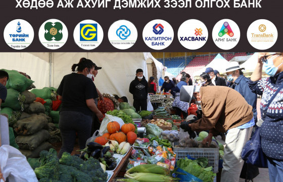 Хөдөө аж ахуйг дэмжих зээлийг арилжааны найман банкаар олгож байна