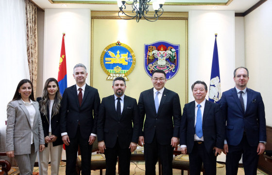 Хотын дарга ТИКА-гийн дэд Ерөнхийлөгчийг хүлээн авч уулзлаа