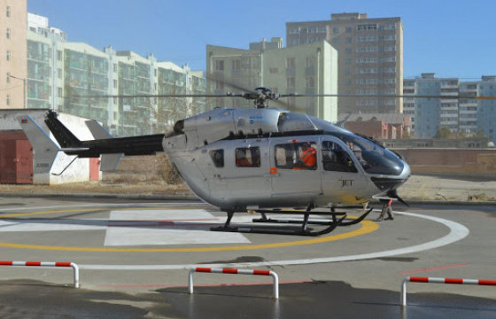 Мориноос унаж гэмтсэн иргэнийг нисдэг тэргээр Улаанбаатар хотод авчирлаа