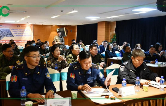 ОБЕГ-ын удирдах бүрэлдэхүүн “Гамшгаас урьдчилан сэргийлэх” сургалтад хамрагджээ