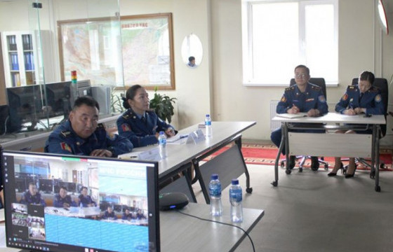 ОБЕГ хамтарсан штабын дадлага сургуулийг цахимаар хийлээ