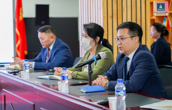             ТНБД П.Сайнзоригоор ахлуулсан ажлын хэсэг Улсын бүртгэлийн ерөнхий газарт ажиллалаа 