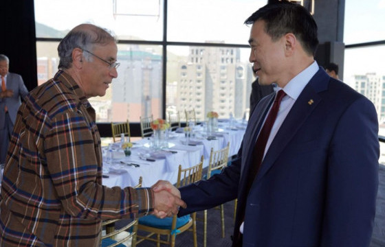 Монгол Улсын Шадар сайд С.Амарсайхан 