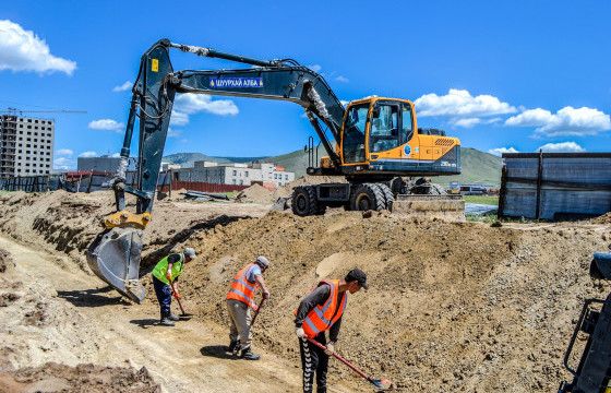 Хан-Уул дүүрэгт 1.8 км урттай үерийн хамгаалалтын барилга, байгууламжийн ажил эхэллээ