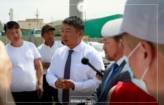 Баянзүрх дүүргийн Засаг дарга Н.Баярмөнх 21, 29 дүгээр хороонд ажиллажээ