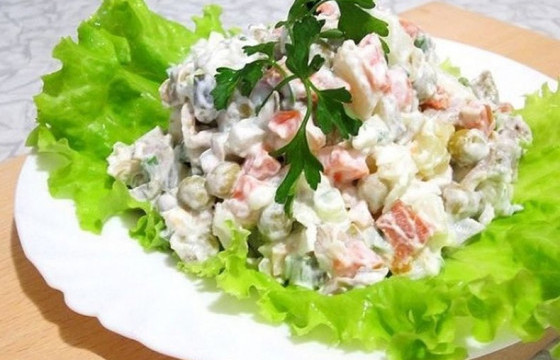 Амттай нийслэл салатны таван жор