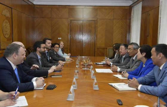 УИХ-ын гишүүн Ц.Мөнх-Оргил АНУ-ын Конгрессын төлөөлөгчдийн танхимын төлөөлөлтэй уулзлаа