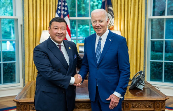 АНУ-д суугаа Элчин сайд Ө.Батбаяр Ерөнхийлөгч Жо Байденд бараалхав