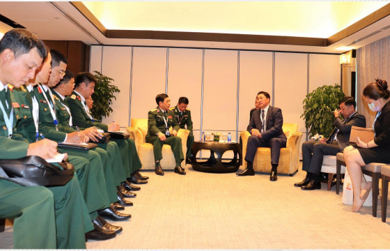 Батлан хамгаалахын сайд Г.Сайханбаяр Азийн аюулгүй байдлын “Шангри-Ла 2022” дээд түвшний уулзалтад оролцлоо