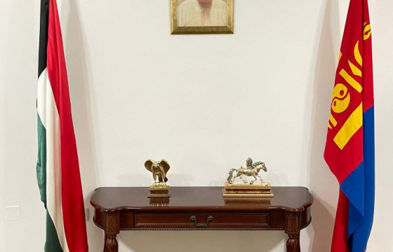 Монгол Улсаас Арабын Нэгдсэн Эмират Улс, Кувейт Улсад суугаа Элчин сайдын яамд Эзэн Богд Чингис хааны эш хөргийг залжээ