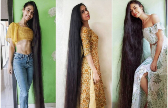 Дэлхийн хамгийн урт үстэй эмэгтэй Аканкша Ядав