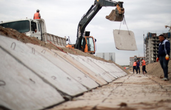 Жаргалантын аманд үерийн хамгаалалтын 1.8 км далан барьж байна
