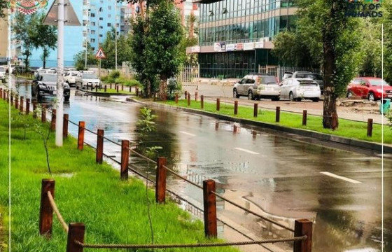 П.Жасрайн гудамжны 2000 ам метр талбайг зүлэгжүүлжээ