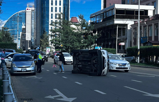 Хотын төвд зам тээврийн ноцтой осол гарчээ