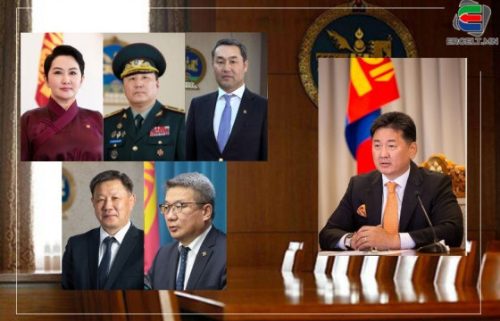 ЕРӨНХИЙЛӨГЧ Н.ТАВИНБЭХ, Г.ЁНДОН, Г.САЙХАНБАЯР, Л.ХАЛТАР, Б.БАТЦЭЦЭГ НАРЫГ АВЧ ҮЛДЭХЭЭР ЗАХИАЛЖЭЭ