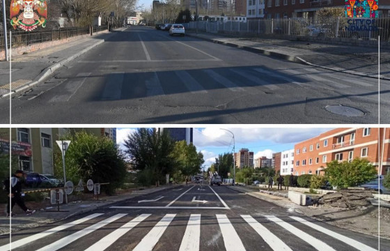 Циркийн хойд уулзвараас Нарны зам хүртэлх засварыг хийж дуусжээ