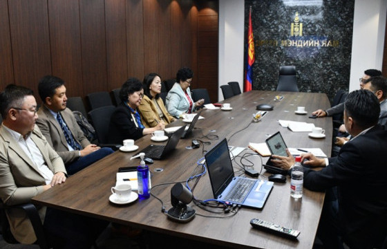 НҮБ-ын Хүүхдийн сангийн ажилтнуудыг хүлээн авч уулзлаа