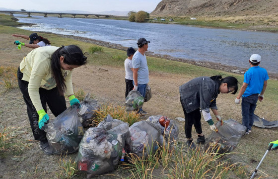 “Монгол орноо хогноос салгая” аян Хөвсгөл аймагт өрнөж байна
