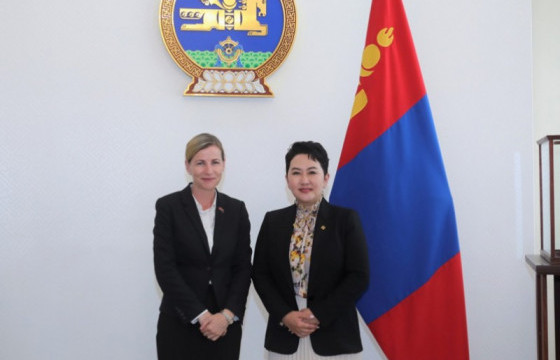 Австралийн Холбооны Улсаас Монгол Улсад суугаа Элчин сайд К.Смитийг хүлээн авч уулзав