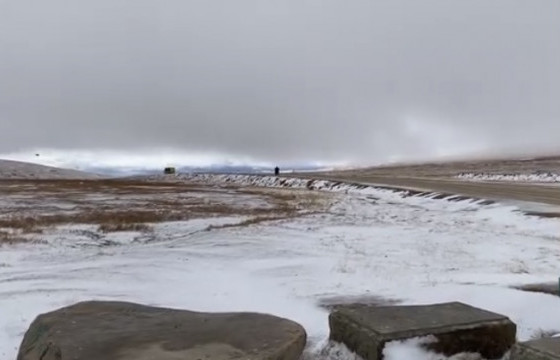 Завхан аймгийн зарим сумдаар цас оржээ