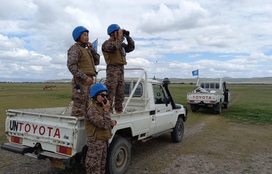 Монгол Улсын зэвсэгт хүчний энхийг дэмжих ажиллагааны сургалтыг НҮБ хүлээн зөвшөөрөв