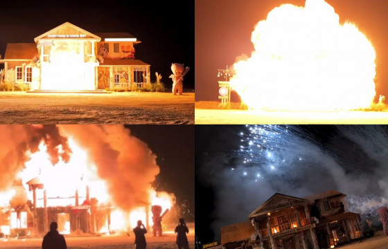 Шүүхээс гурван удаагийн ял авч байсан эрэгтэй согтуурсан үедээ бусдын байшинг шатаажээ