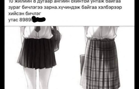 ИРГЭН А: “Наймдугаар ангийн охиныг хүчирхийлсэн бичлэг зарна” хэмээн худал зар оруулж, миний дугаарыг бичсэн иргэнийг шалгуулна 